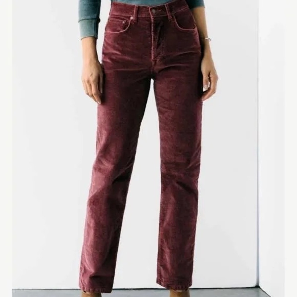 NWT: Emogene + Willie Corduroy Pants - Rust